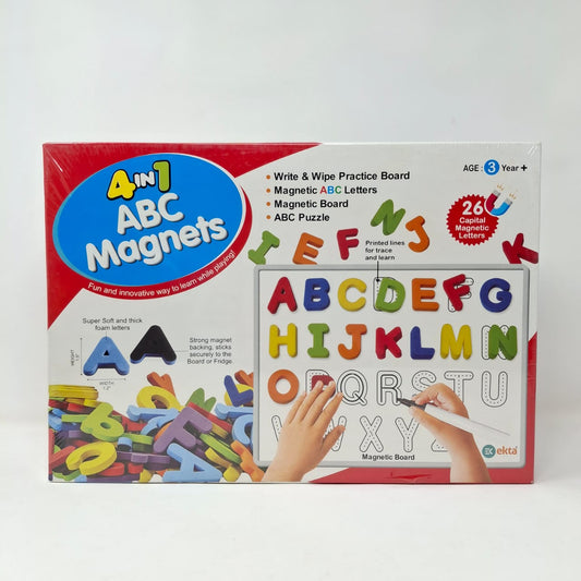 Ekta 4 in 1 ABC Magnets