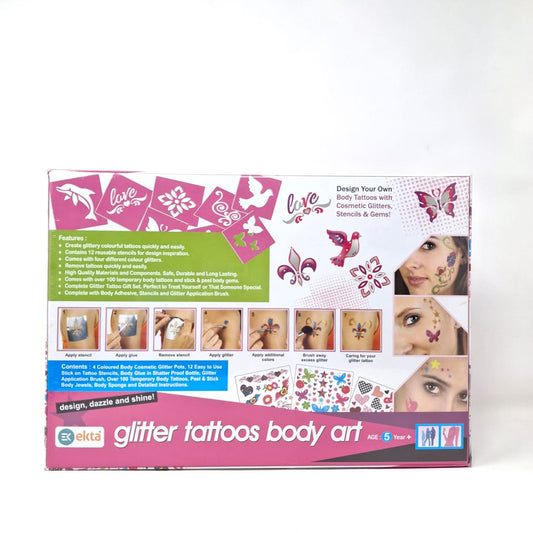 Ekta Glitter Tattoos Body Art