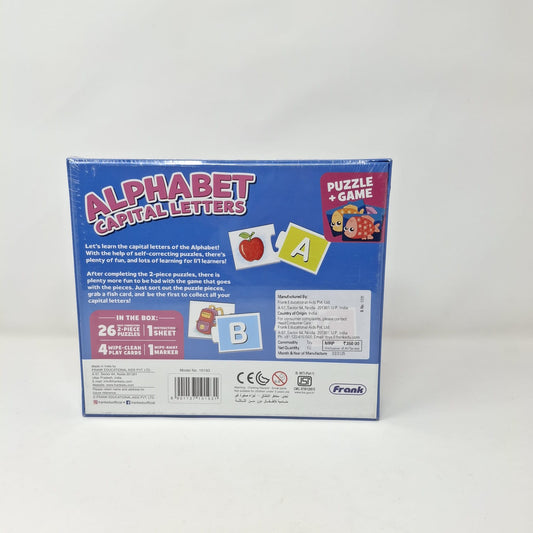 Frank Alphabet Capital Letters