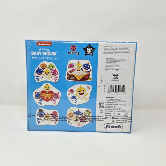 Frank Baby Shark Tow-Piece Puzzle