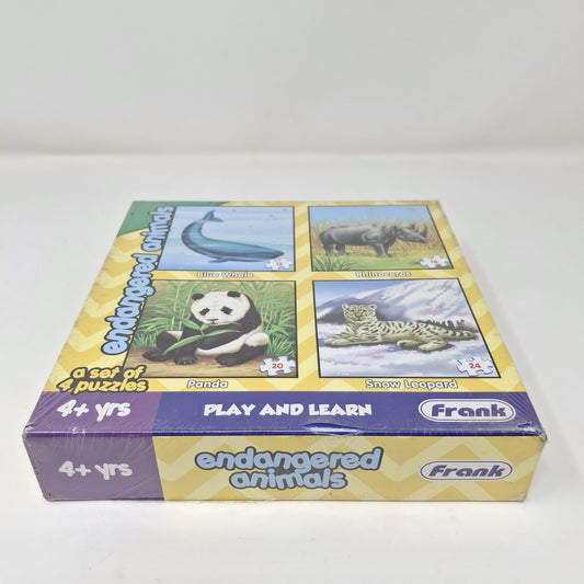 Frank Endangered Animals of 4 Puzzles