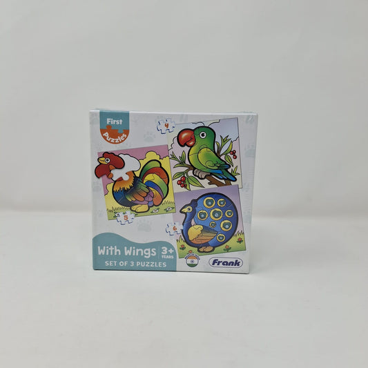 Frank First Puzzle With Wings Set of 3 Puzzles