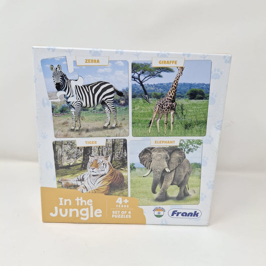 Frank In The Jungle Set of 4 Puzzles