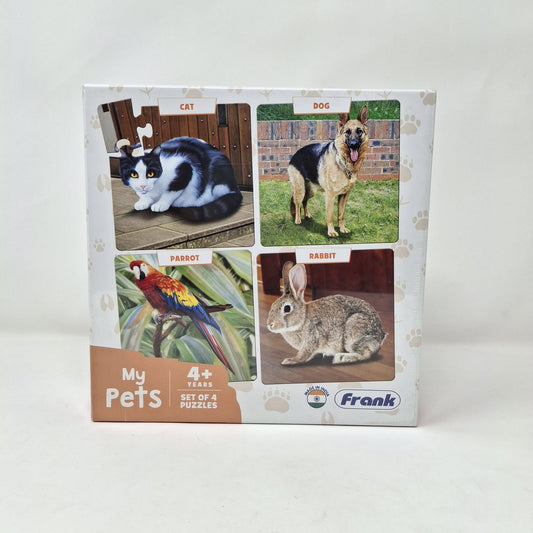 Frank My Pets Set of 4 Puzzles
