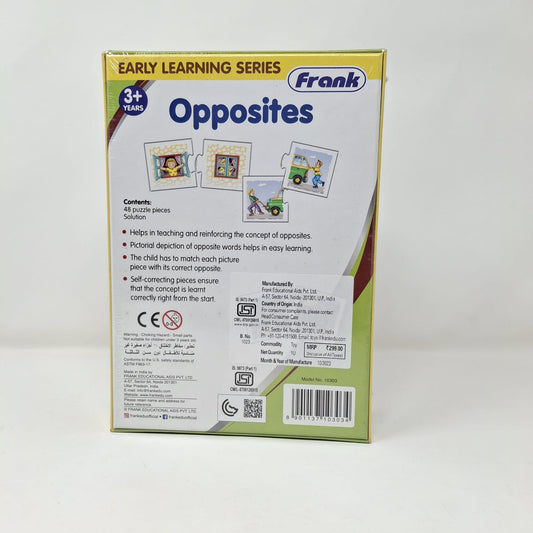 Frank Opposites Tow-Piece Puzzle
