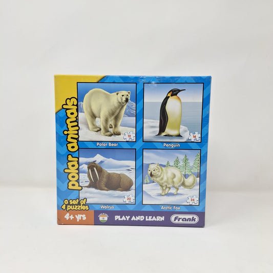 Frank Polar Animals Set of 4 Puzzles