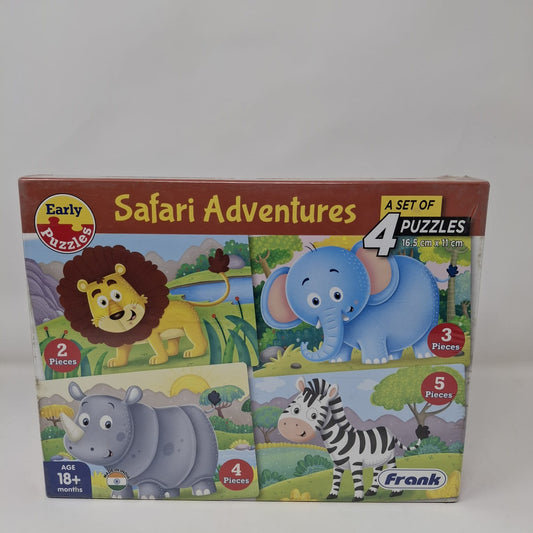 Frank Safari Adventures A Set Of 4 puzzle