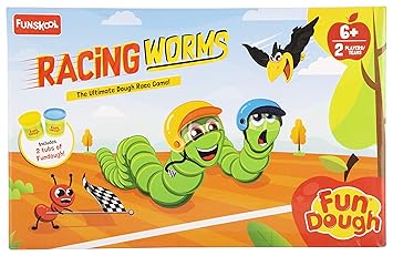 Funskool Racing worms Fun Dough