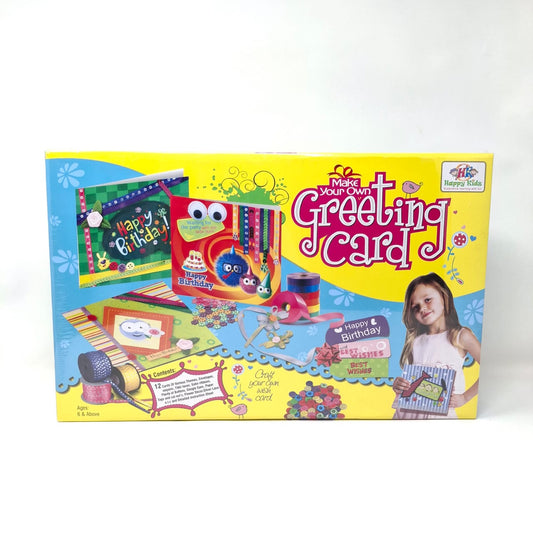 Happy Kids Make Your Own Greeting Card