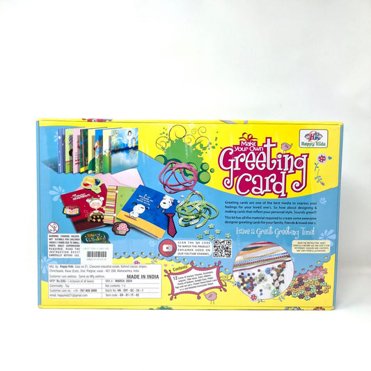 Happy Kids Make Your Own Greeting Card
