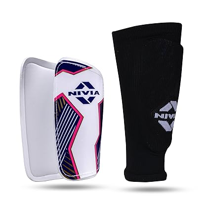 Nivia Classic Shin Guard with Sleeve