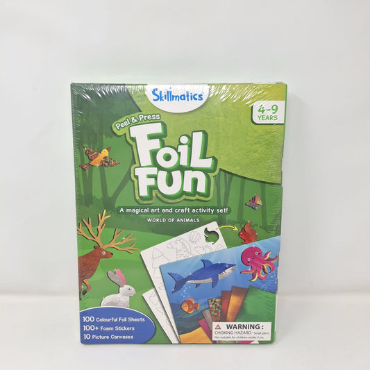 Skillmatics Peel & Press Foil Fun World Of Animals