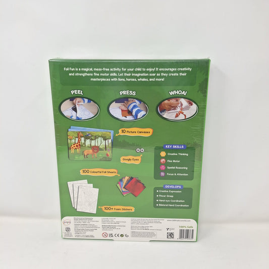 Skillmatics Peel & Press Foil Fun World Of Animals