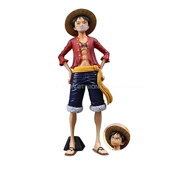 Standing Luffy with REPLEACABLE Head