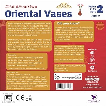 ToyKraft Oriental Vases