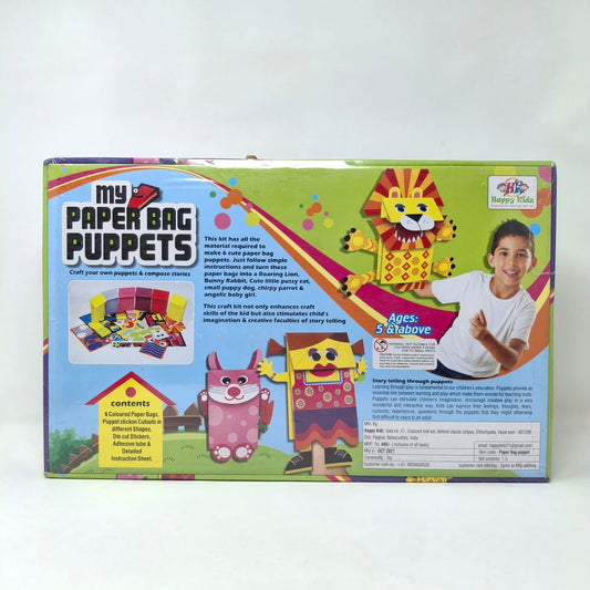 Happy Kids My Paper Bag Puppets