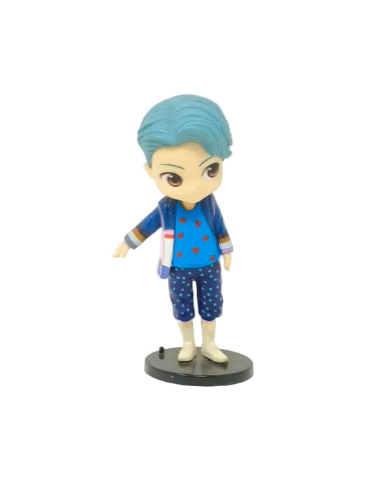 Blue Aura BTS Figure RM Idol Toy Doll Action Figure