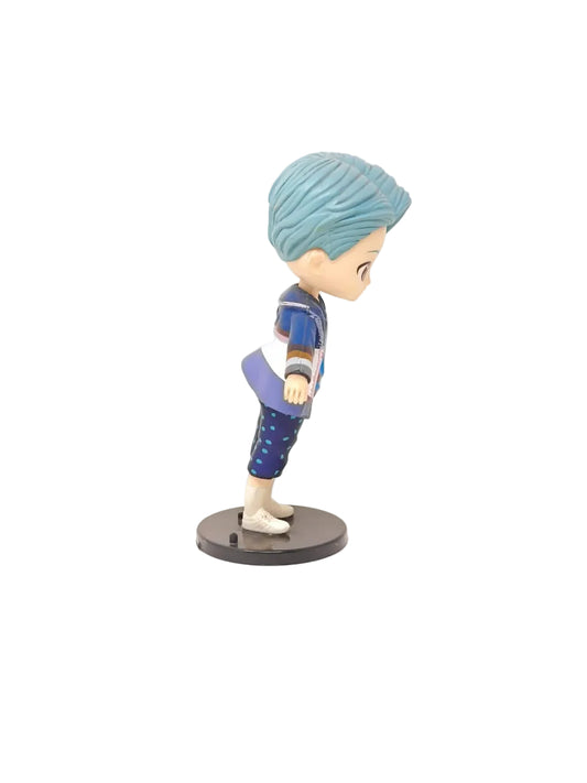 Blue Aura BTS Figure RM Idol Toy Doll Action Figure