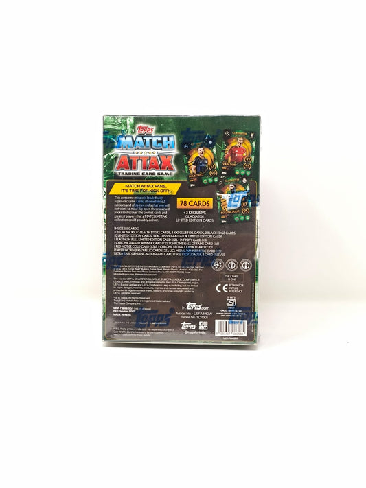 Topps UEFA Champions League Match Attax 2025-26 Trading and Collectible Card Game (Mega pack Gladiators - Warriors)