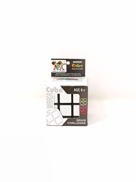 Magic Speed 3x3 Mirror Cube Puzzle (Silver)