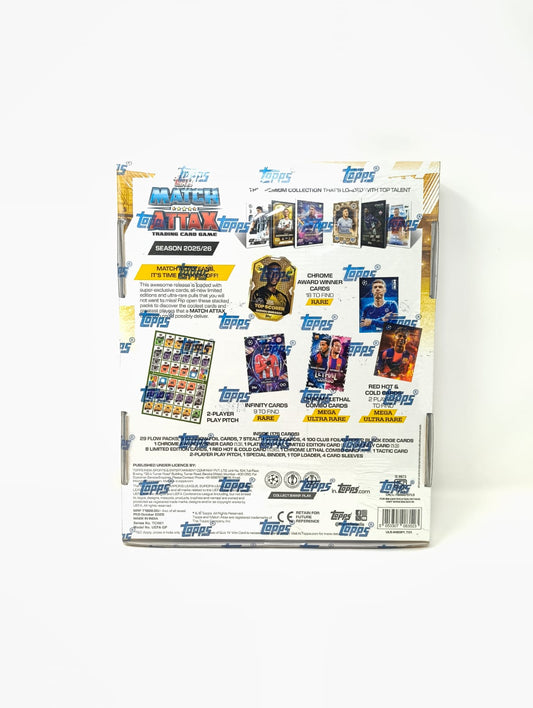 Topps UEFA Champions League Match Attax 2025-26 Trading and Collectible Card Game (Exclusive Game Pack)