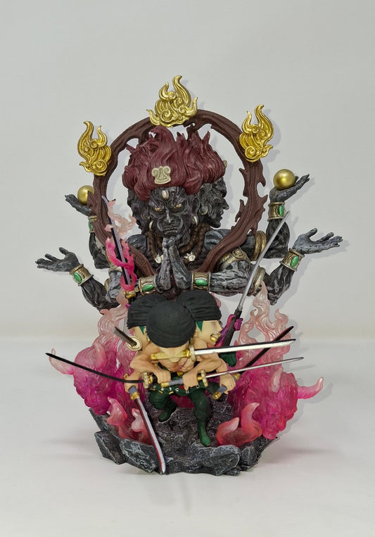 Zoro Manifests Three Heads & Six Arms Action Figure